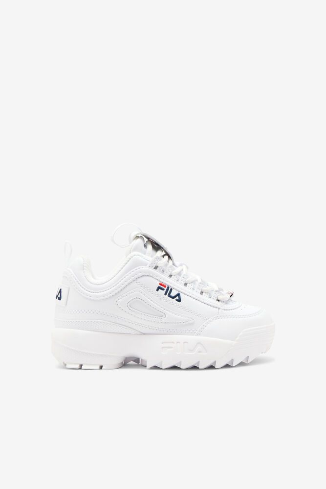 Fila Disruptor 2 Trainers White - Kids - 79023BQVX